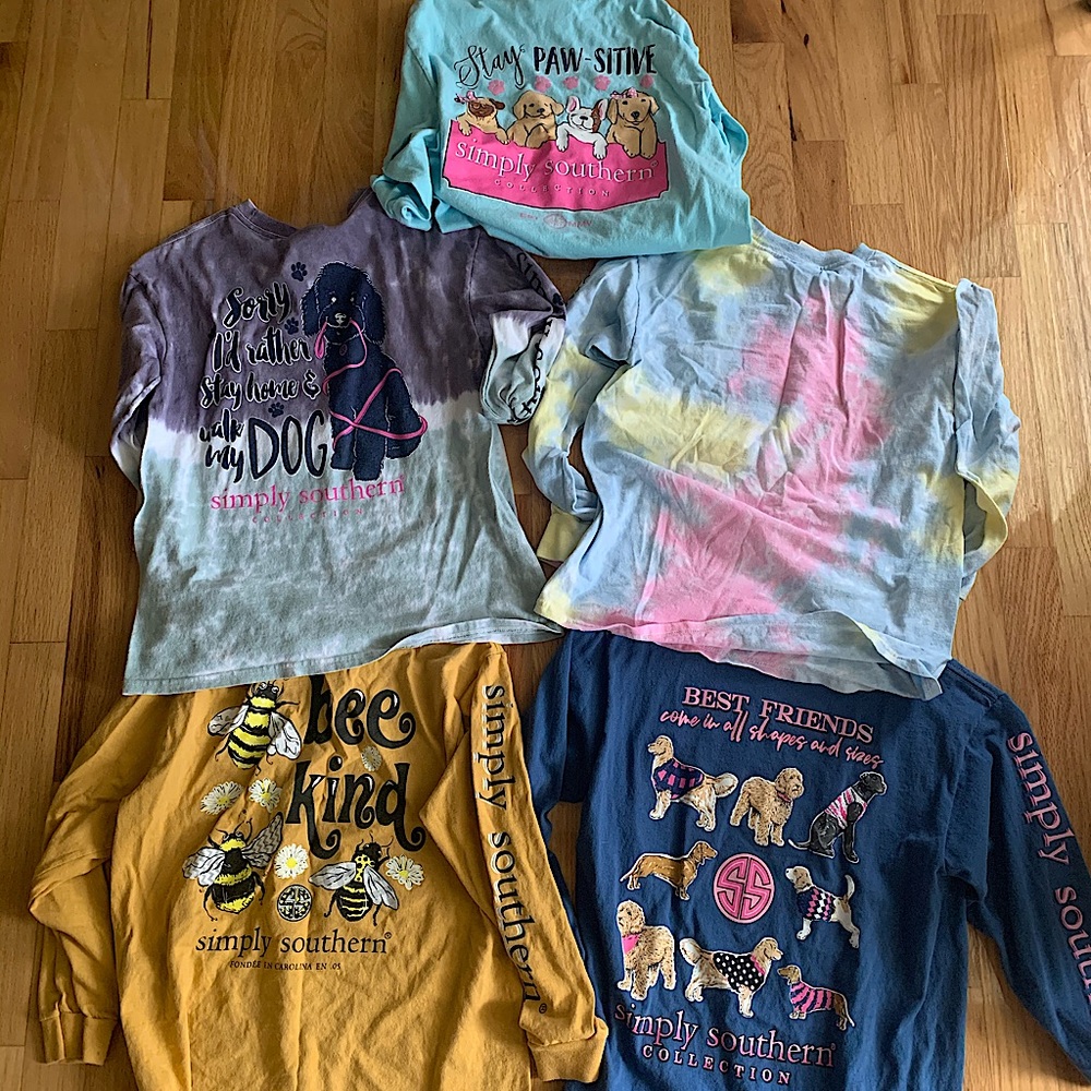 Simply Southern girls small - lot of 5